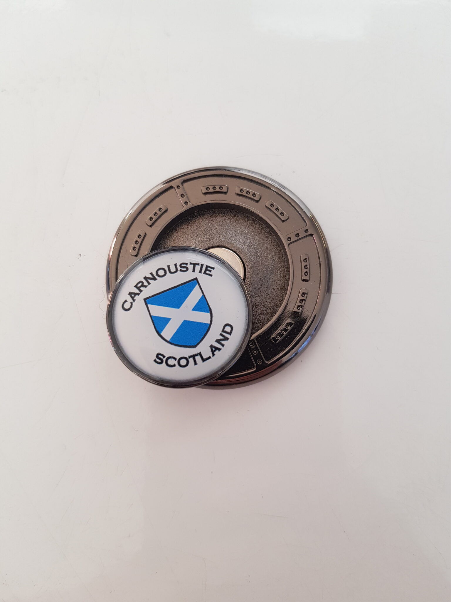 Carnoustie Scotland Magnetic Ball Marker second view