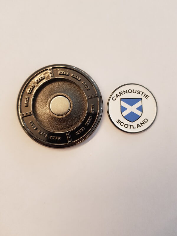 New 2024 Carnoustie Scotland Golf Magnetic Marker
